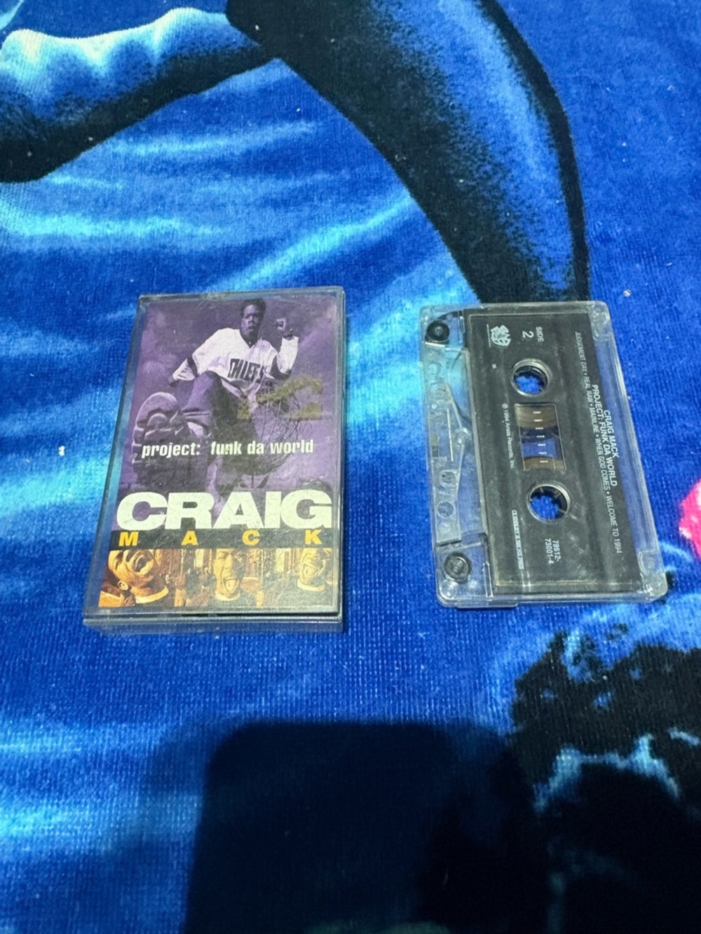 Craig Mack 'Project: Funk Da World' Cassette Tape - Black/Clear